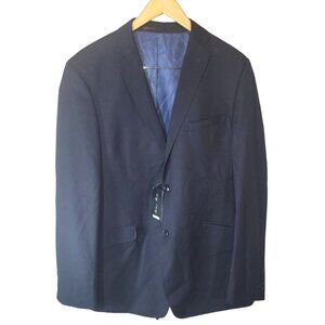 Maxim & Maxim Black Blazer Suit Jacket Size 44L NEW NWT $320